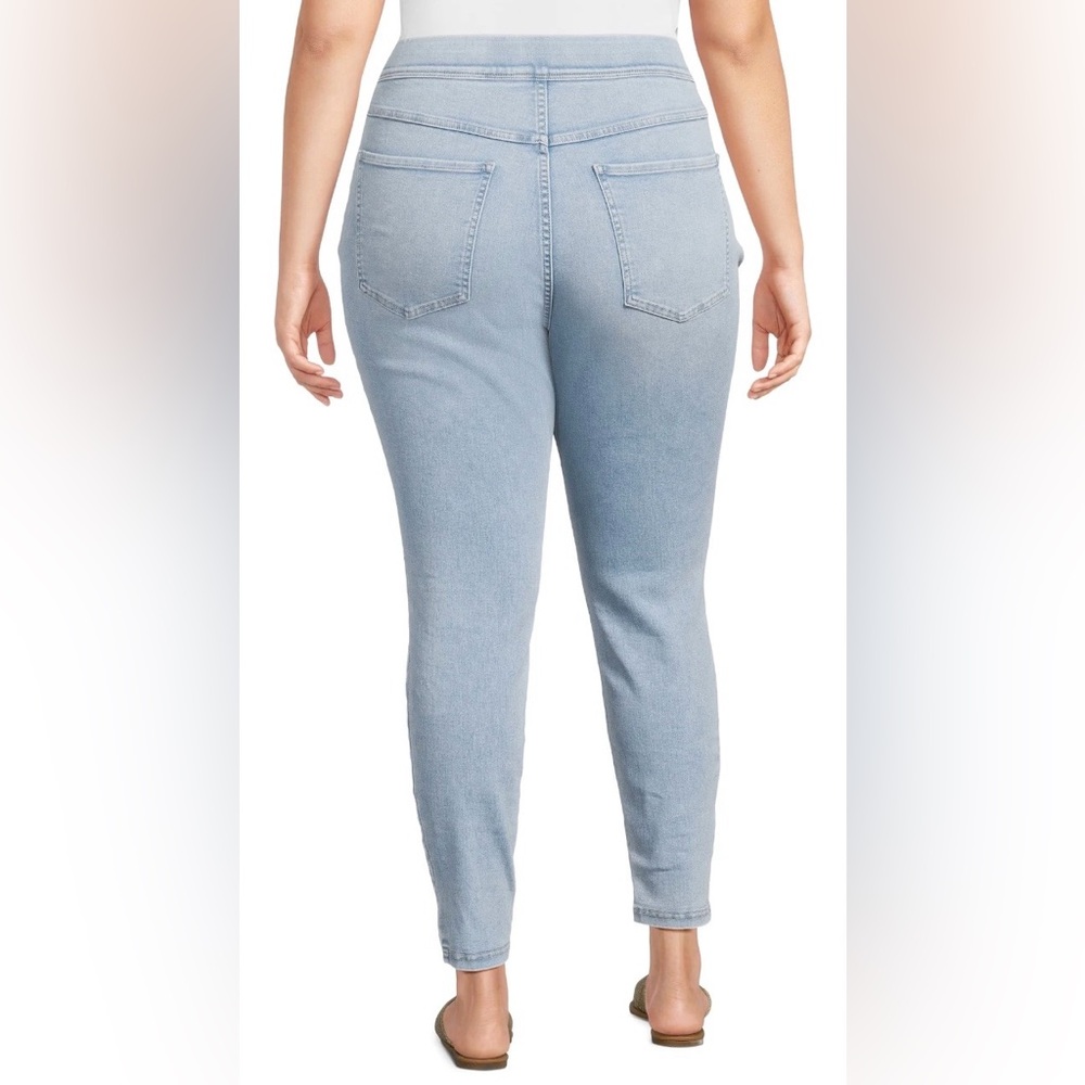 🩵 Terra & Sky 3X Light Blue Jeggings - Picture 3 of 10